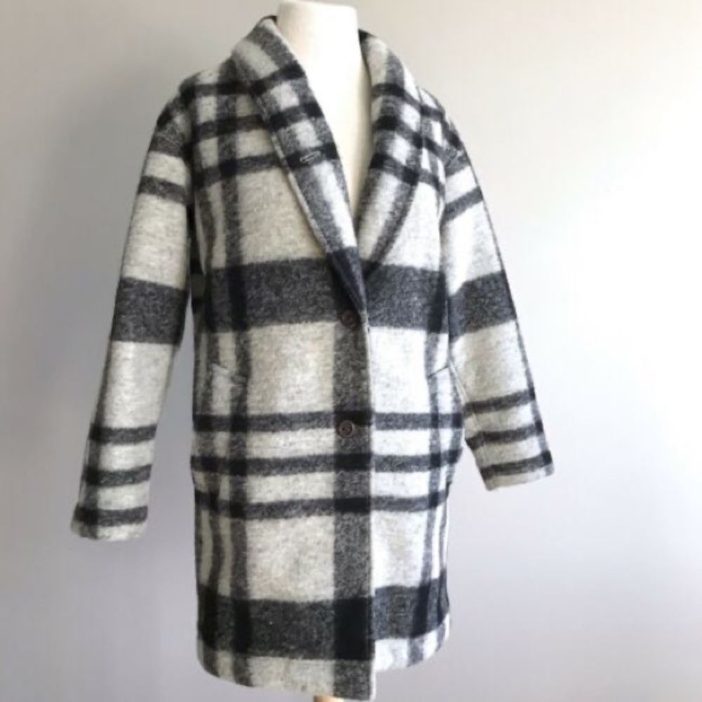 Madewell Florence Plaid Coat